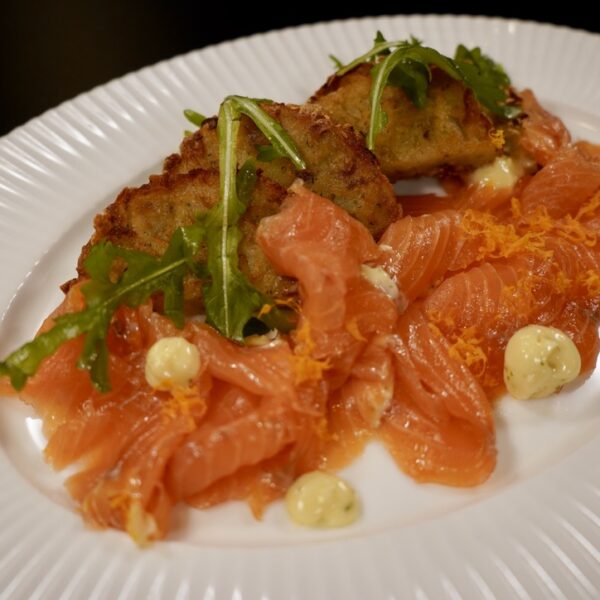 Gravlax de saumon maison
