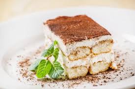 Tiramisu en plat en verre 8 part